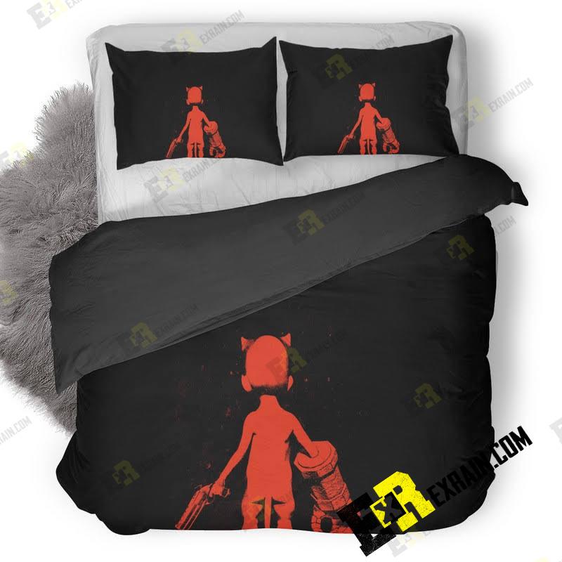 5K Hellboy Ze 3D Customized Duvet Cover Bedding Set