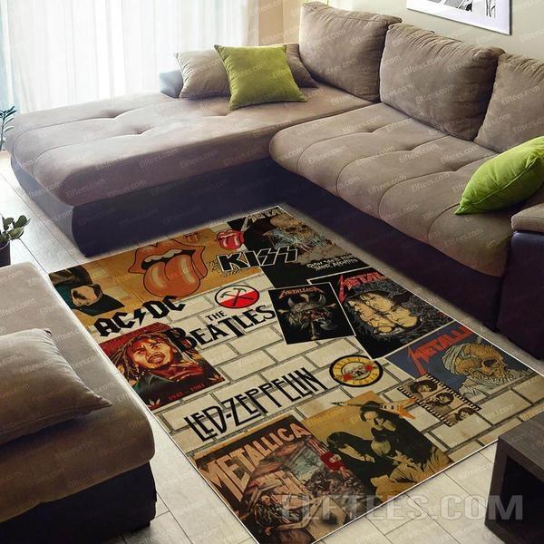 60s Music Area Limited Edition Rectangle Rug