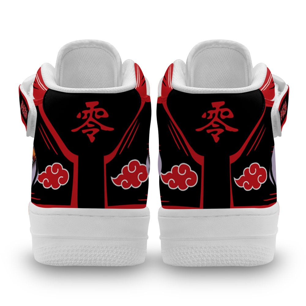 6 Paths of Pain Sneakers Air Mid Custom Anime Akatsuki Shoes