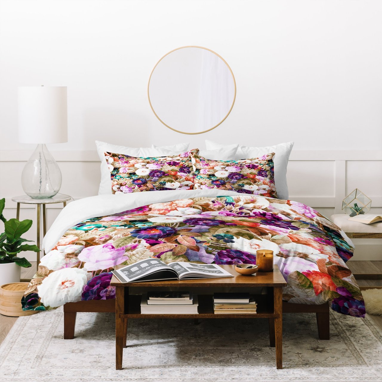 83 Oranges Eves Garden Duvet Cover Bedding Set