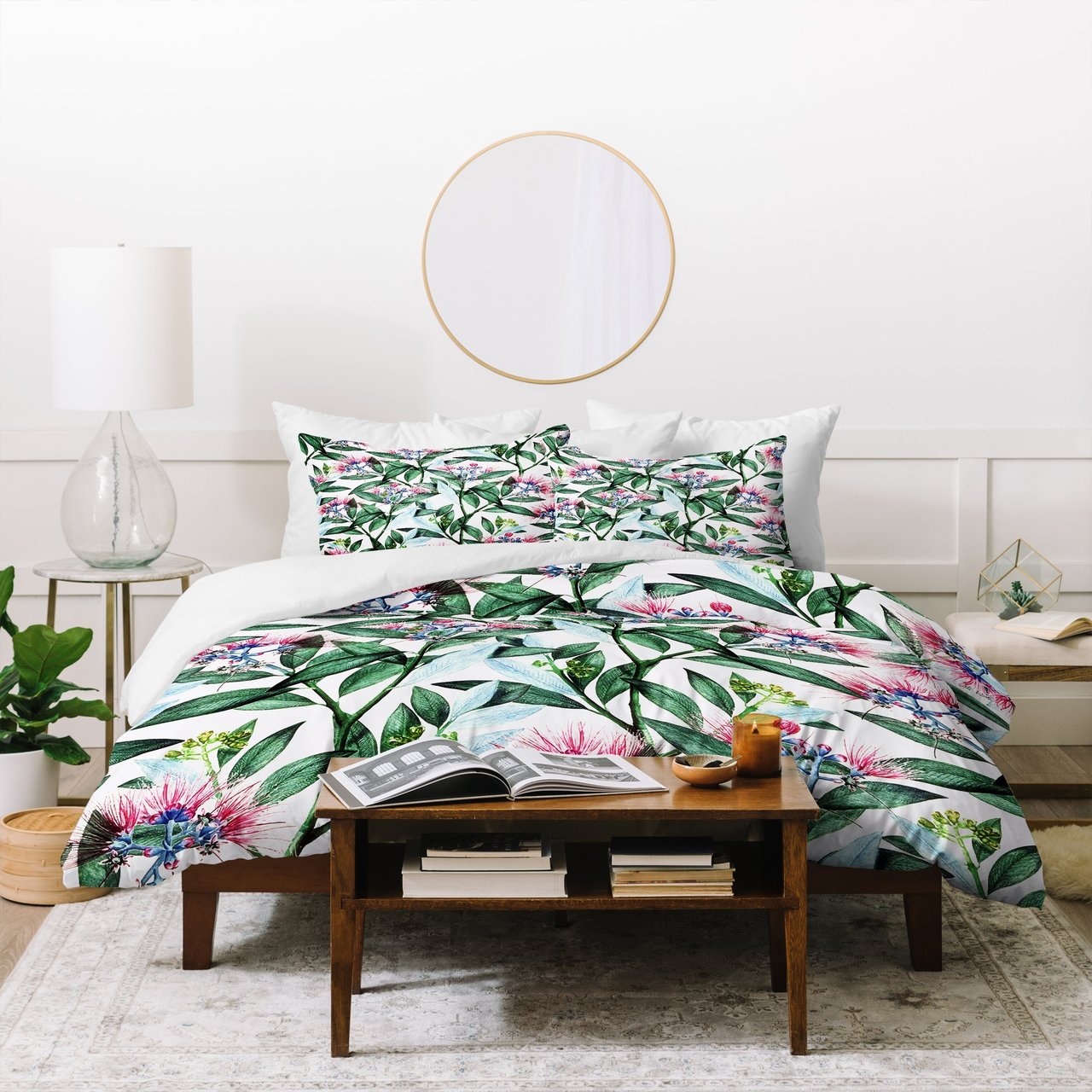 83 Oranges Floral Cure One Duvet Cover Bedding Set