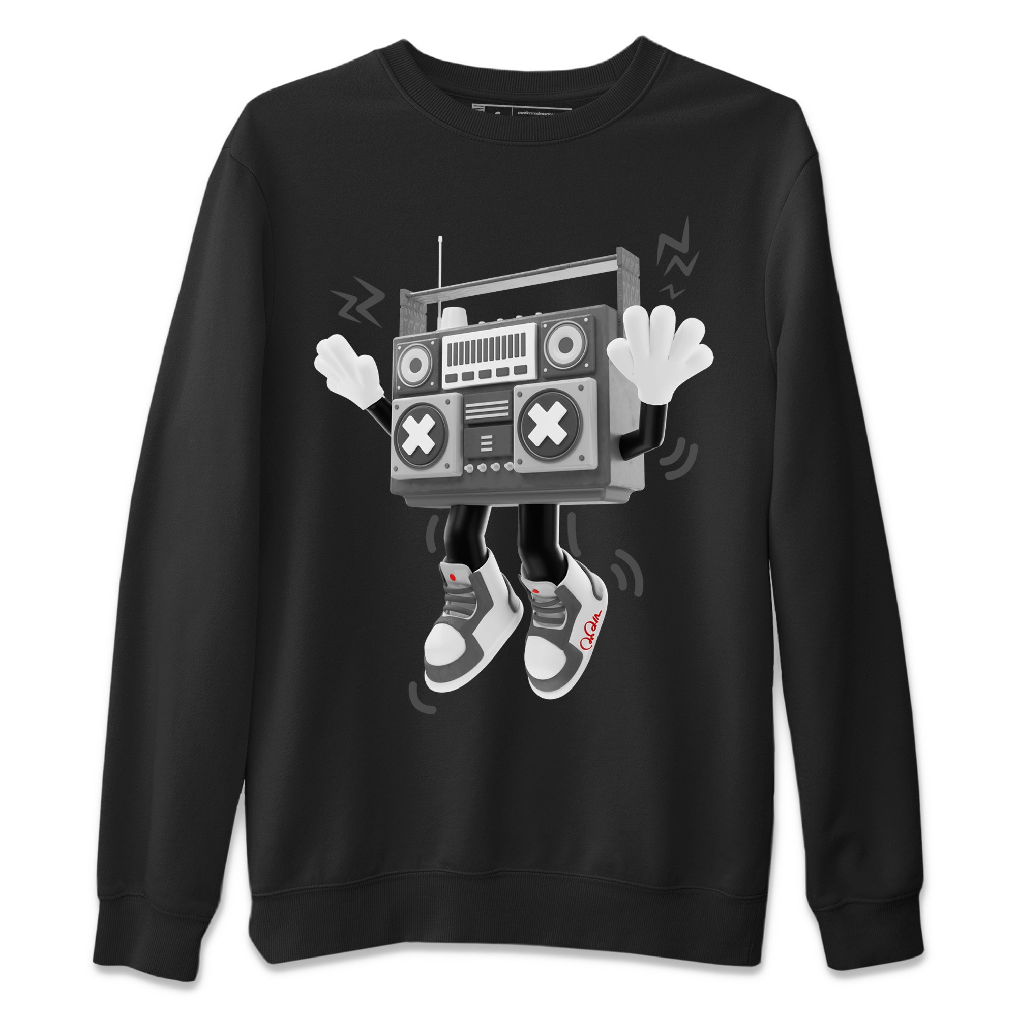 90s Radio Boy Unisex Sweater – Air Jordan 1 Washed Heritage, Sneakers Matching Sweater