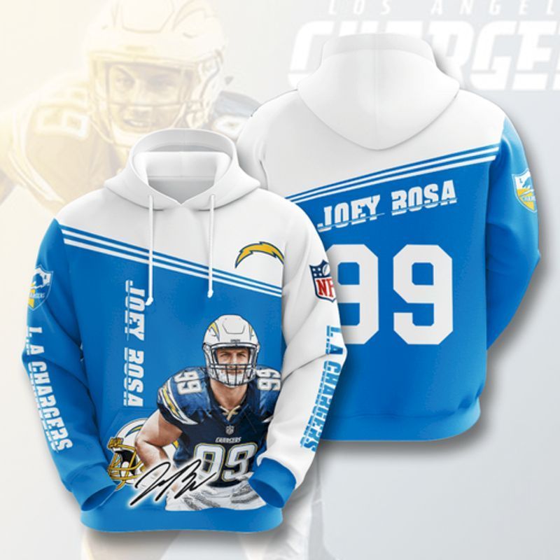 99 Joey Bosa Los Angeles Chargers 3D Hoodie