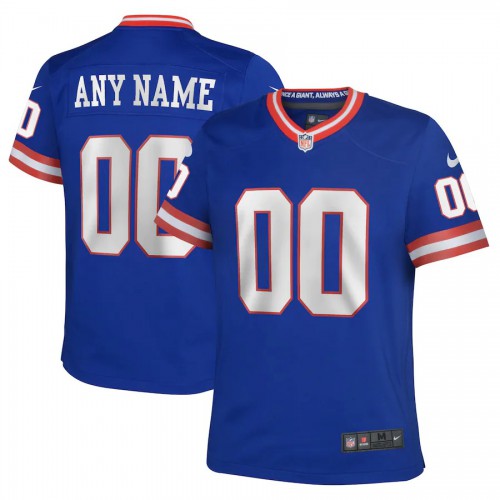 New York Giants Royal Classic Custom Game Jersey