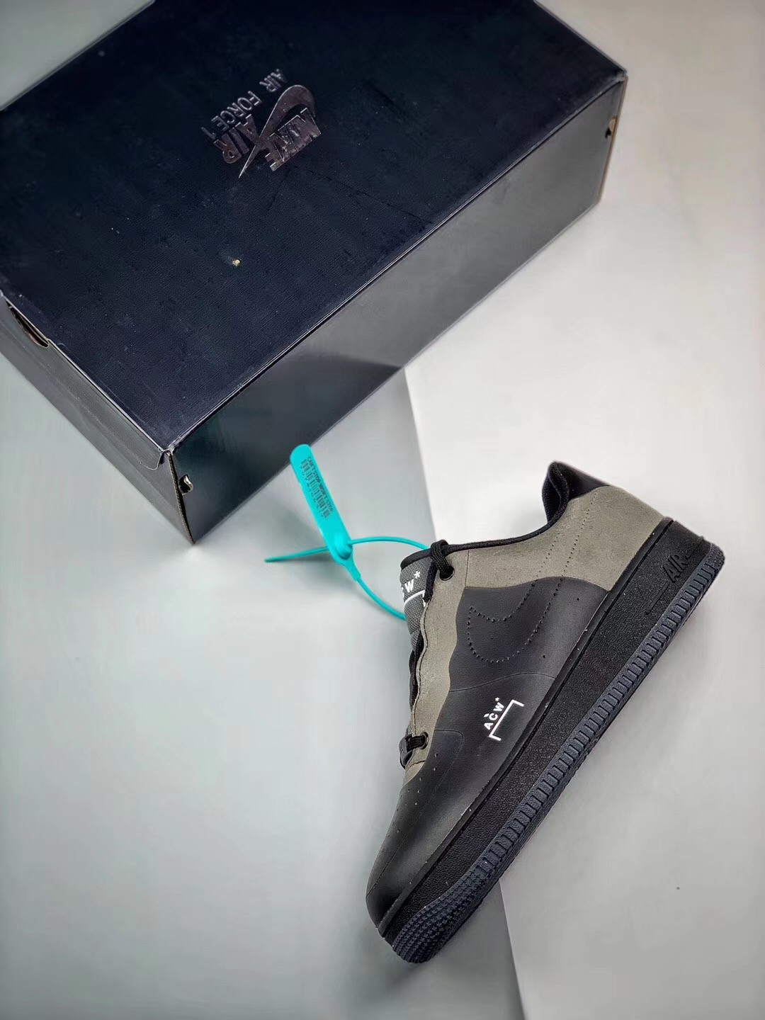 A-Cold-Wall* x Nike Air Force 1 Low Black/Dark For Sale
