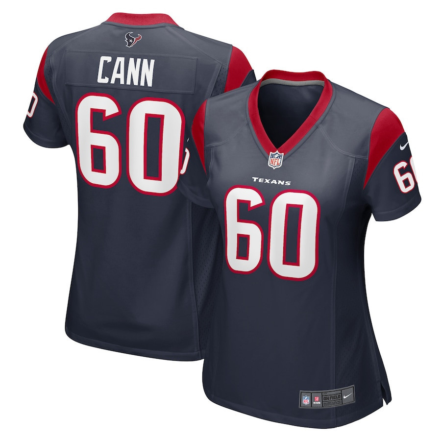 A.J. Cann Houston Texans Women’s Stitched Jersey – Navy