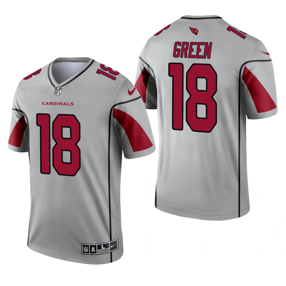 A.J. Green Arizona Cardinals Silver Jersey Inverted Legend – Men’s