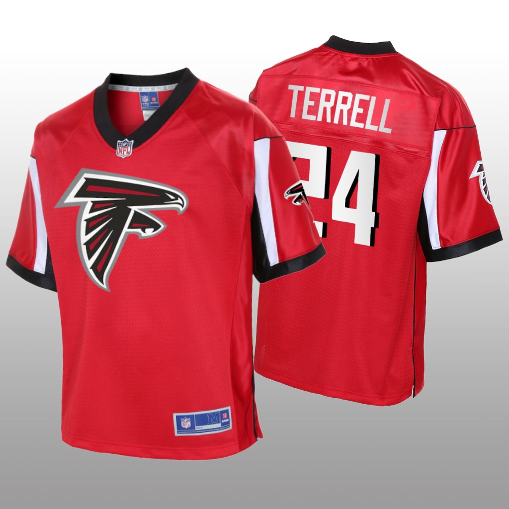 A.J. Terrell Atlanta Falcons Pro Line Red Icon Jersey