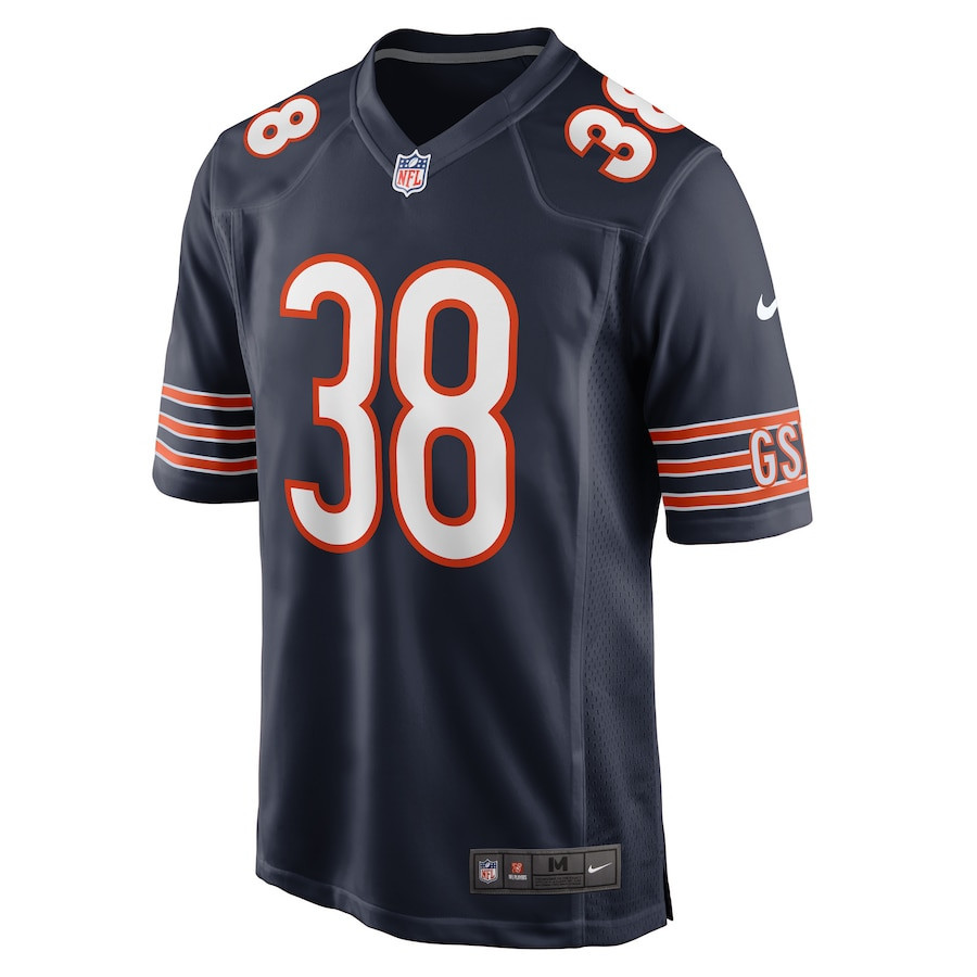 A.J. Thomas Chicago Bears Stitched Jersey – Navy