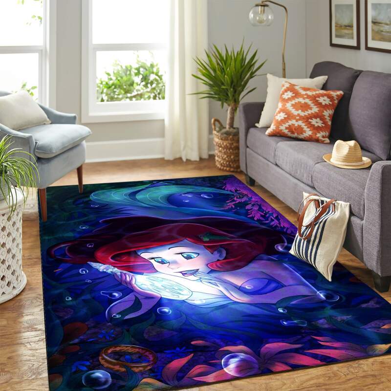 A Little Mermaid Premium Carpet Rectangle Rug
