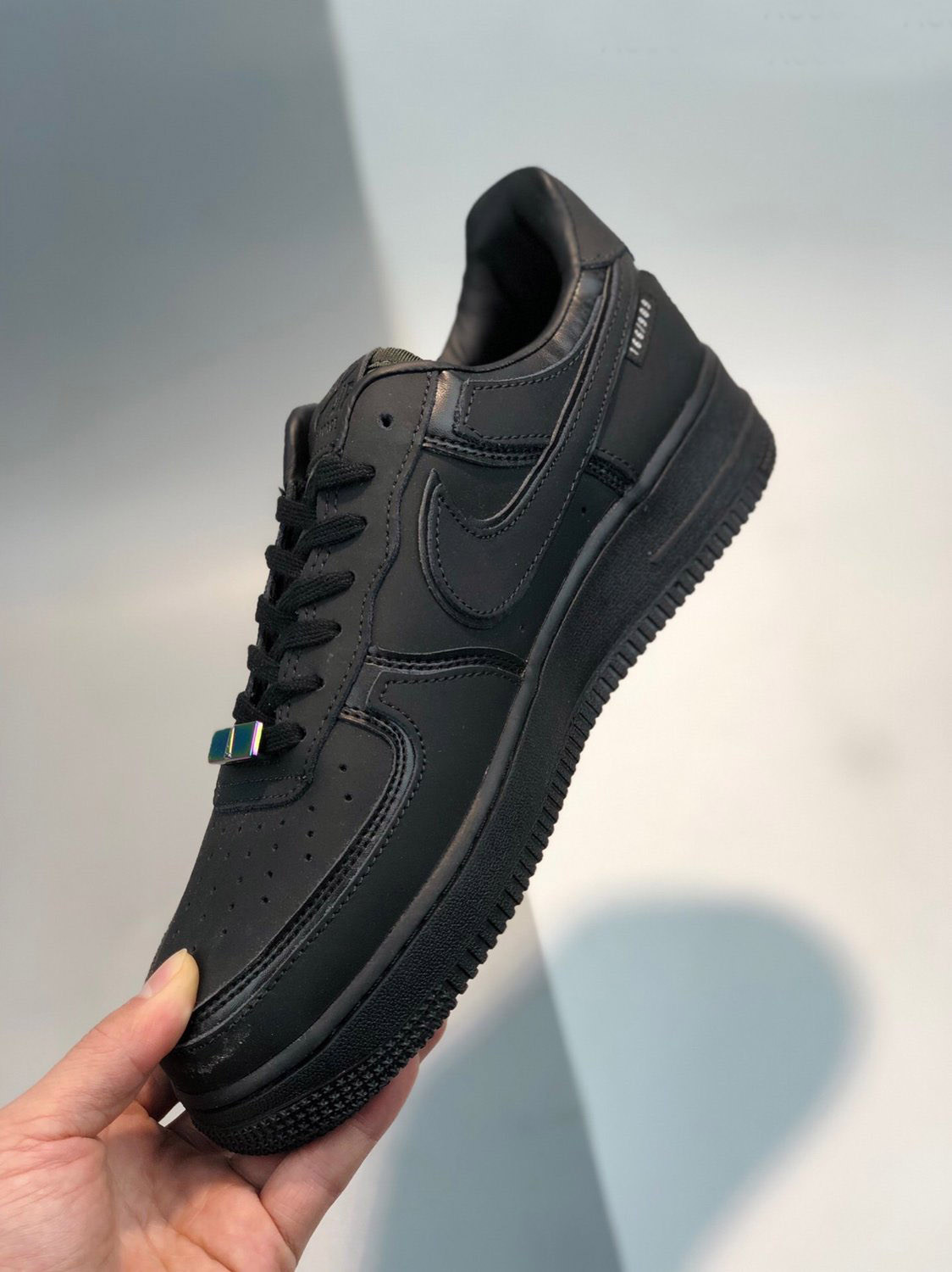 A Ma Maniére x Nike Air Force 1 Low Black/Dark Grey-Wolf Grey For Sale