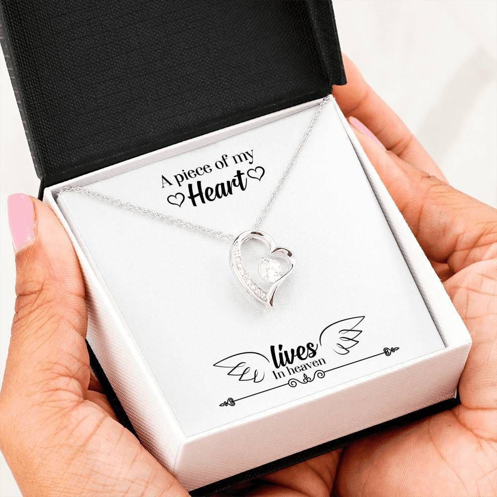 A Piece Of My Heart Forever Love Necklace Gift For Mom