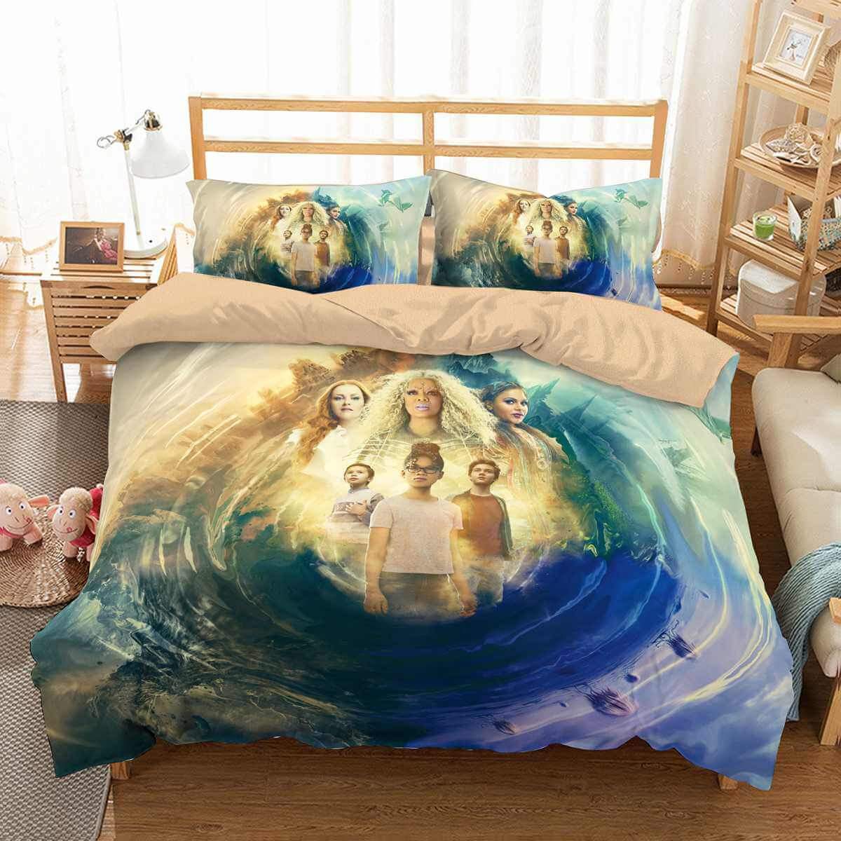 A Wrinkle In Time 3D Customized Duvet Cover Bedding Set