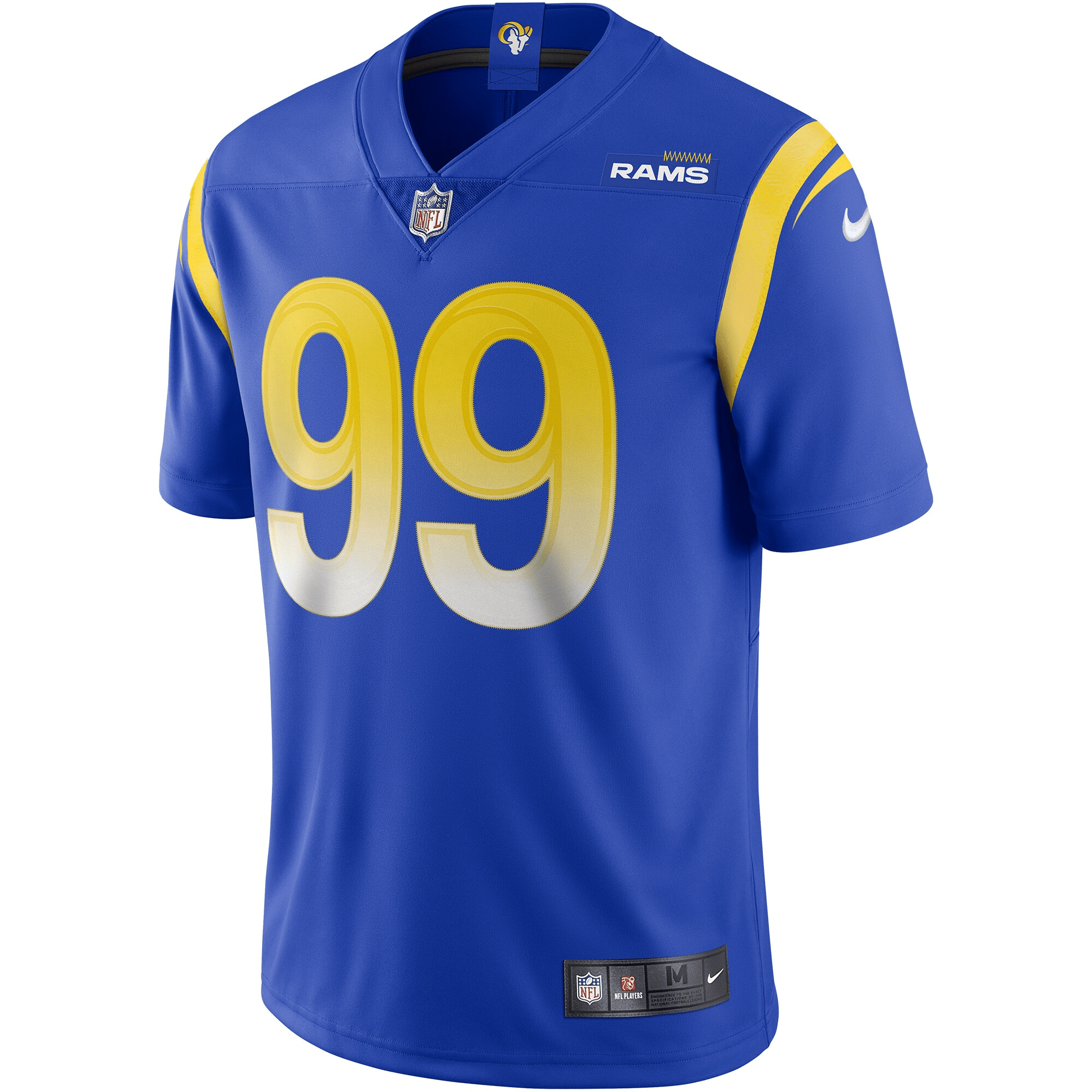 Aaron Donald Los Angeles Rams Vapor Limited Stitched Jersey – Royal Stitched Jersey