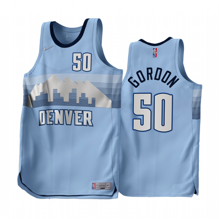 Aaron Gordon 2022-23 Denver Nuggets Blue #50 Earned Edition Jersey