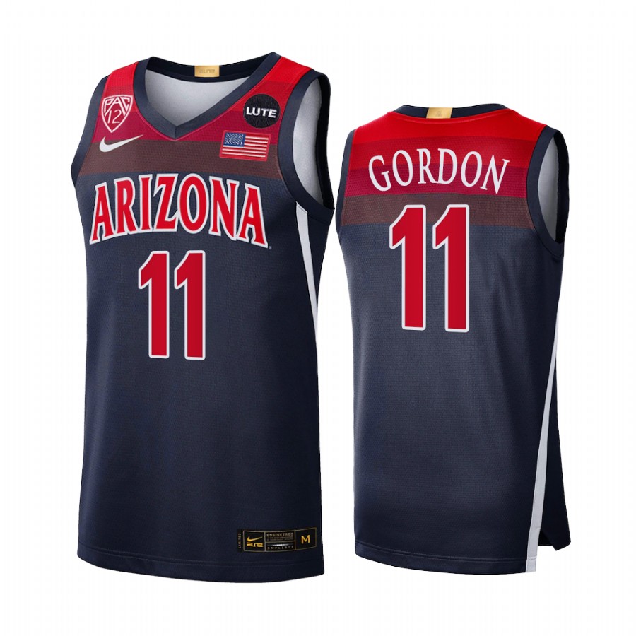Aaron Gordon Arizona Wildcats Navy Jersey Elite Limited NBA Alumni