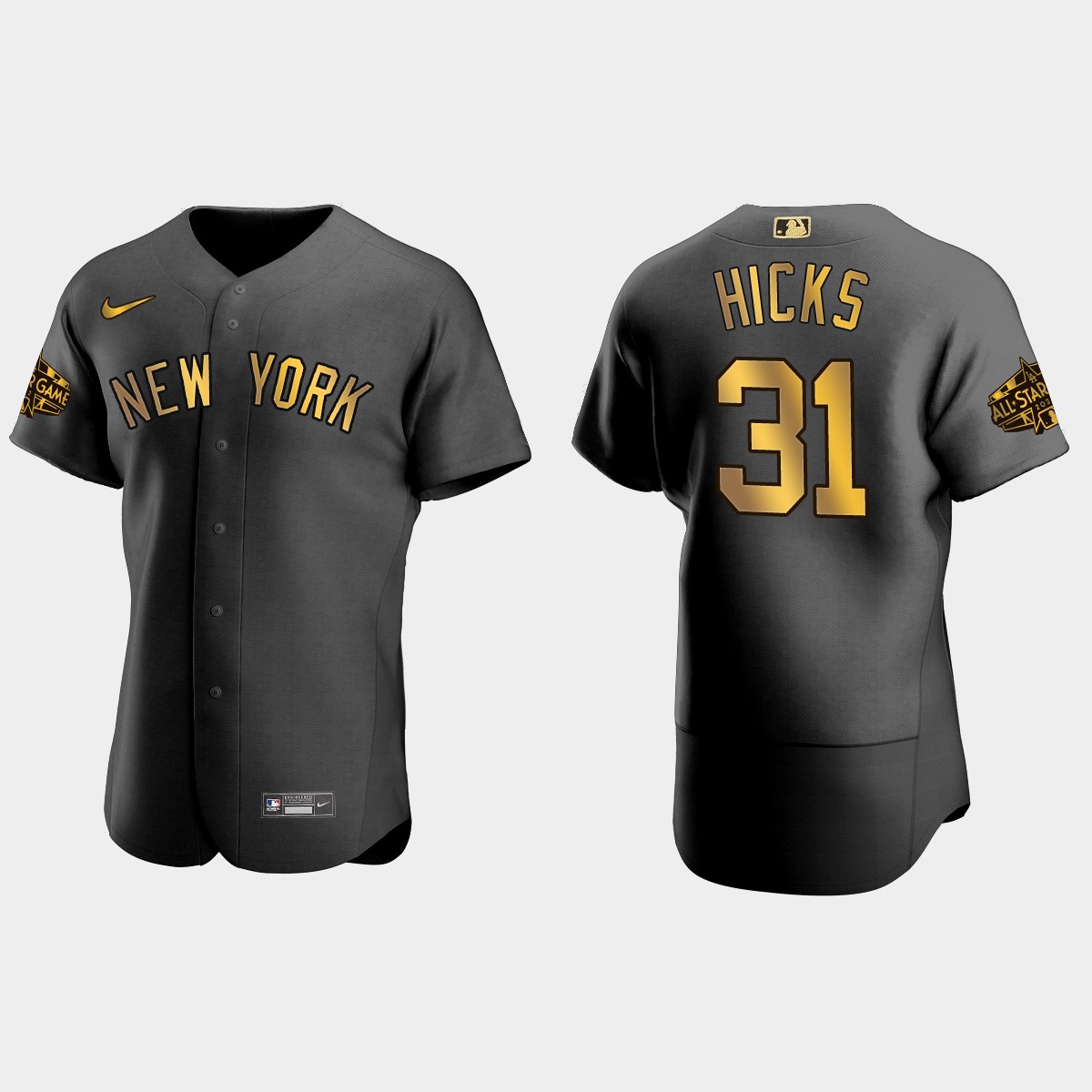 Aaron Hicks New York Yankees 2022 MLB All-Star Game Jersey – Black