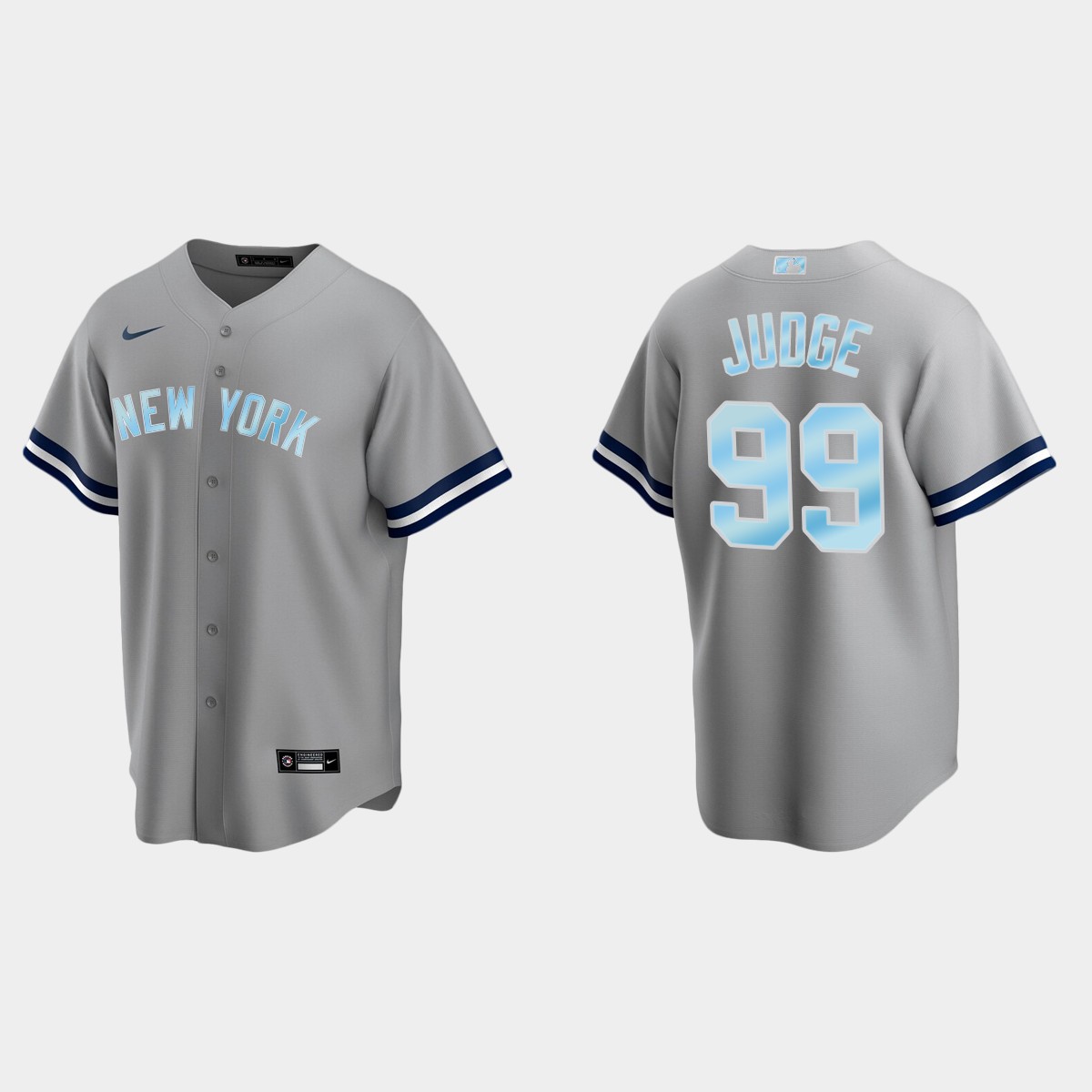 Aaron Judge New York Yankees 2022 Father’s Day Gift Jersey – Gray