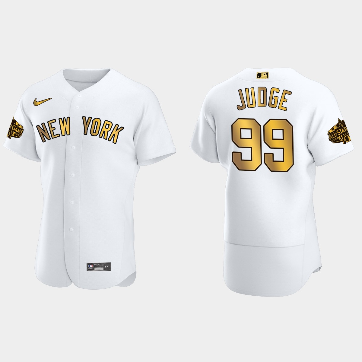 Aaron Judge New York Yankees 2022 MLB All-Star Game Jersey – White