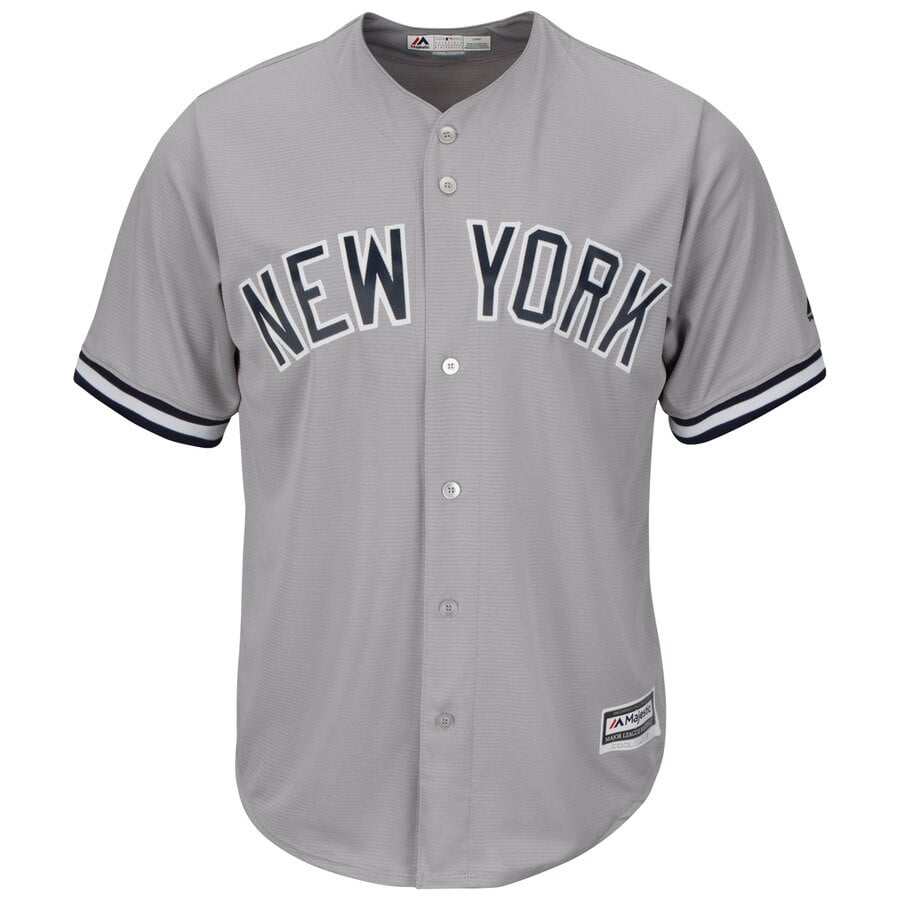 Aaron Judge New York Yankees Majestic Road Cool Base  Player Stitched Jersey – Gray