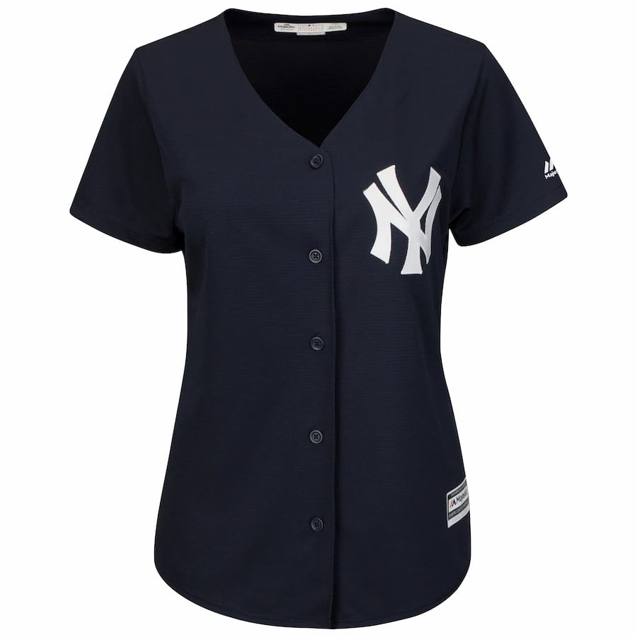 Aaron Judge New York Yankees Majestic Women’s Fashion Cool Base Player Stitched Jersey – Navy