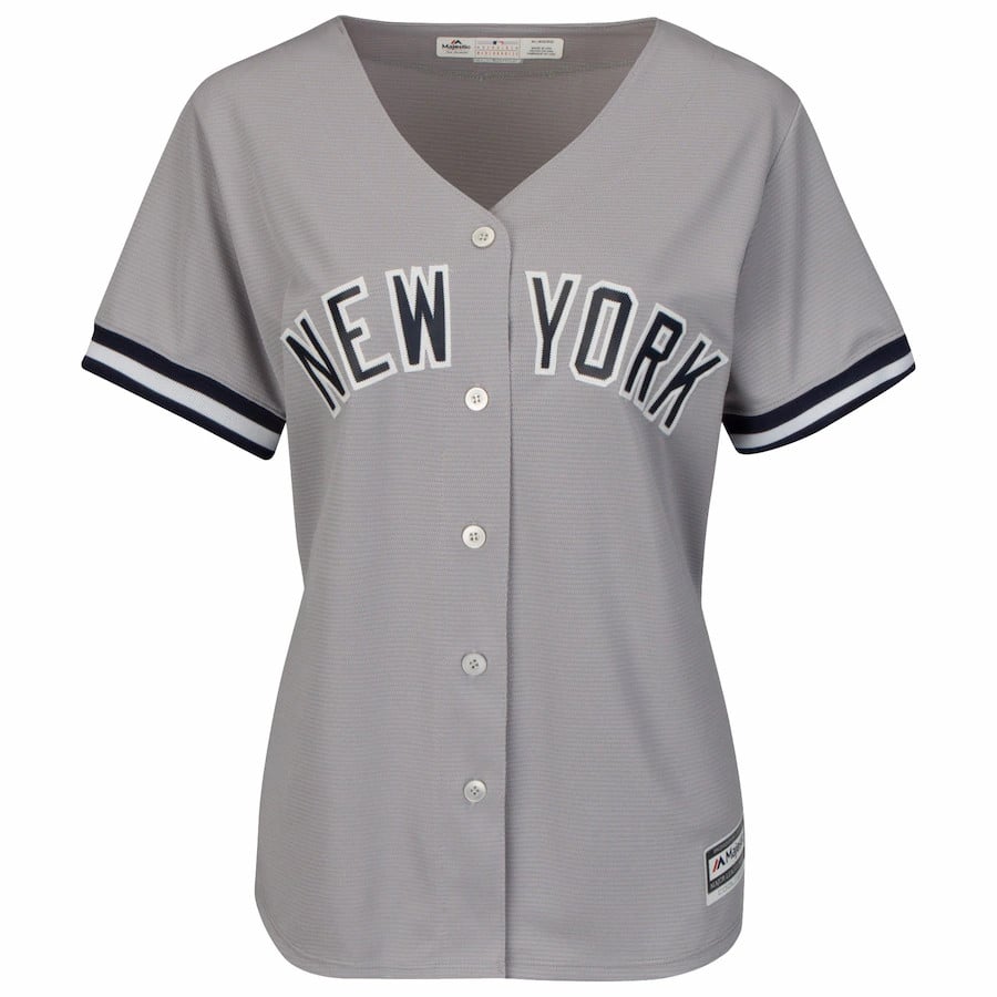 Aaron Judge New York Yankees Majestic Women’s Road Cool Base  Player Stitched Jersey – Gray