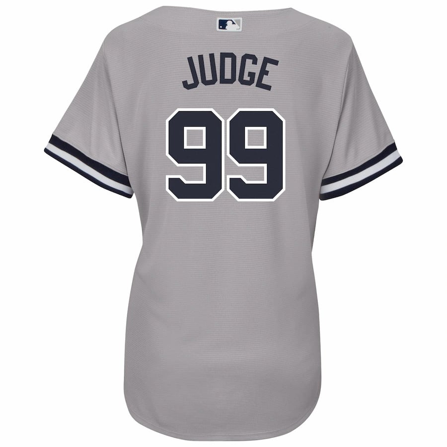Aaron Judge New York Yankees Majestic Women’s Road Cool Base  Player Stitched Jersey – Gray