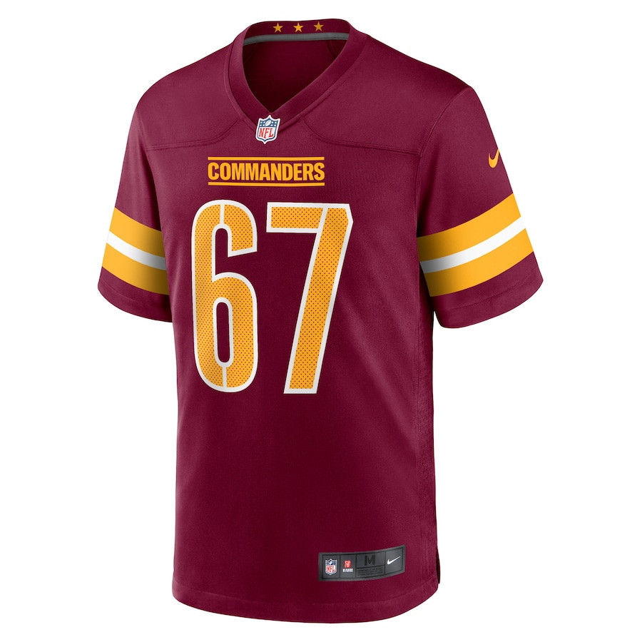 Aaron Monteiro Washington Commanders Stitched Jersey – Burgundy