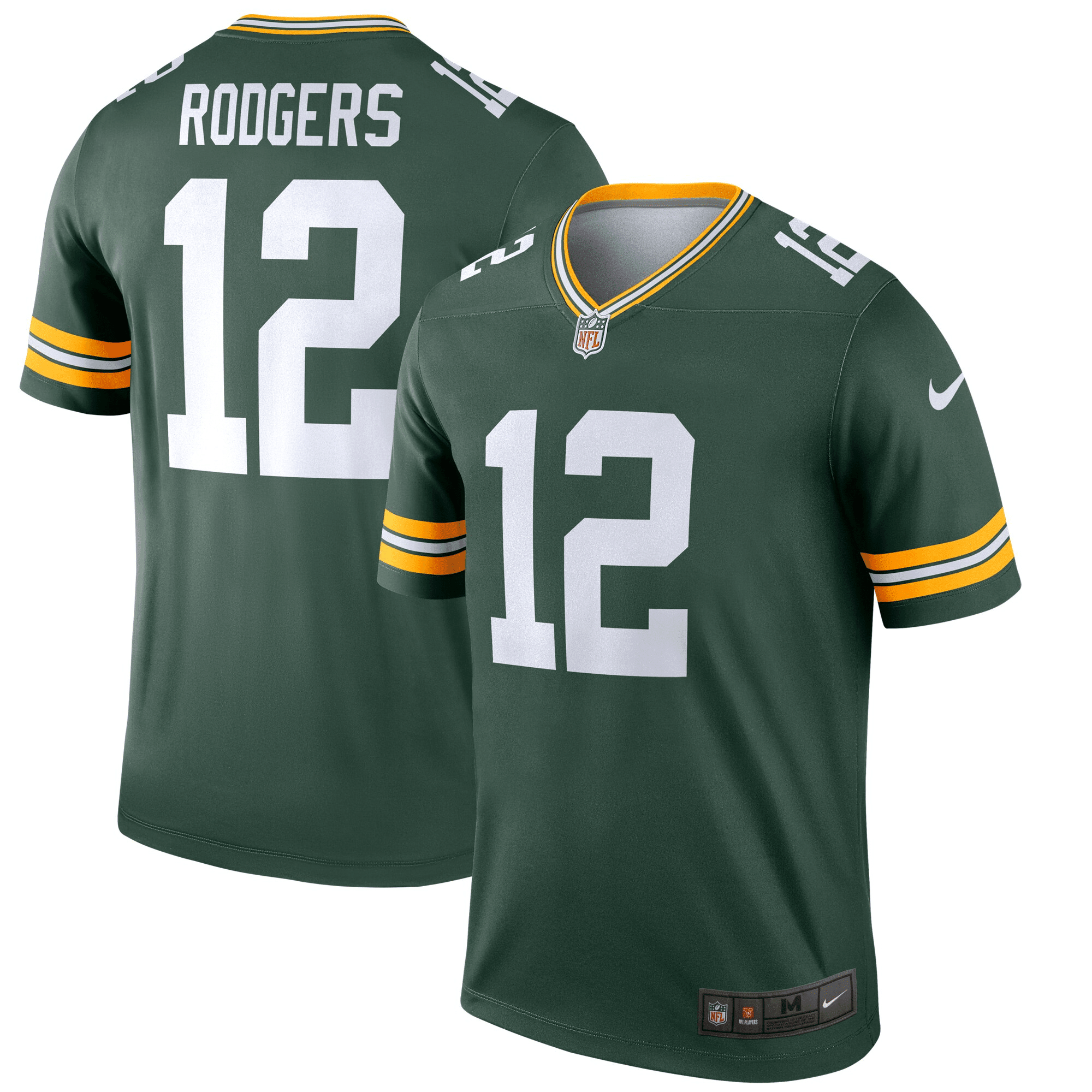 Aaron Rodgers Green Bay Packers Legend Stitched Jersey – Green Stitched Jersey
