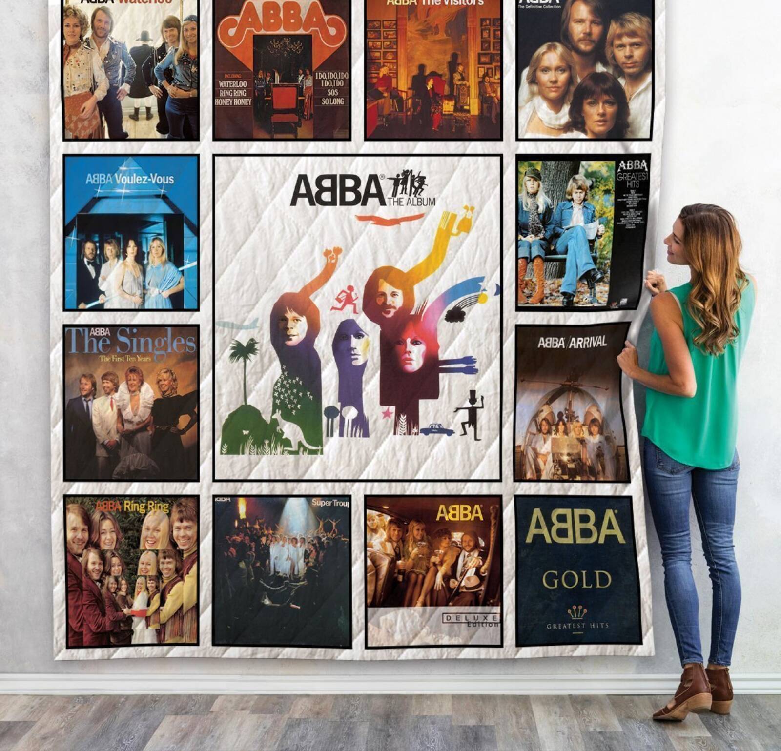 Abba 3D Quilt Blanket