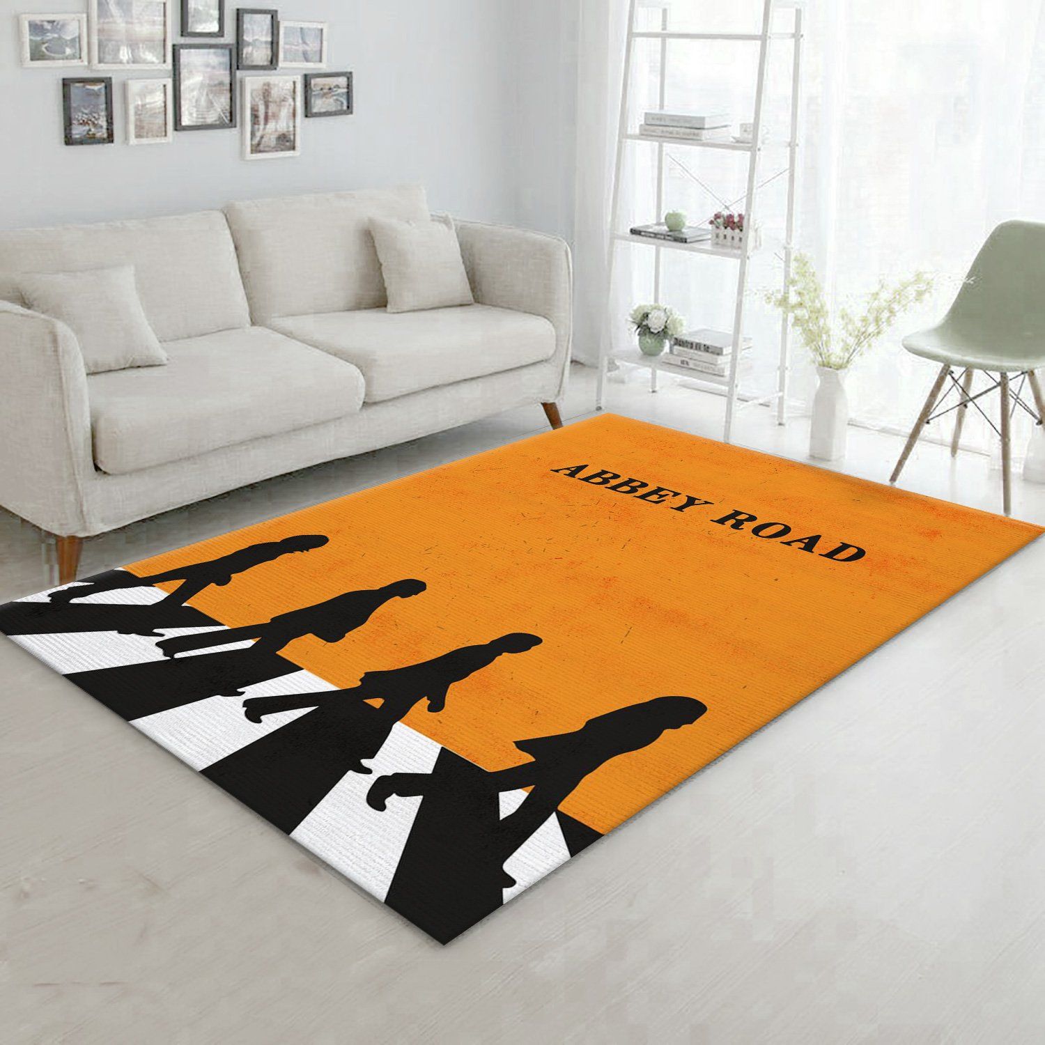 Abbey Road Team Rectangle Rug – Custom Size And Printing