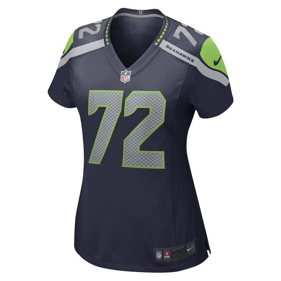 Abraham Lucas Seattle Seahawks Women’s Stitched Jersey – College Navy