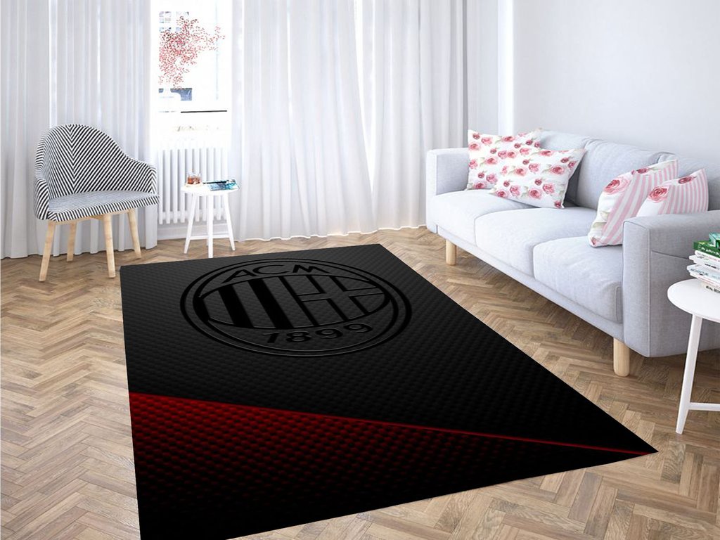 Ac Milan Wallpaper Living Room Modern Carpet Rectangle Rug