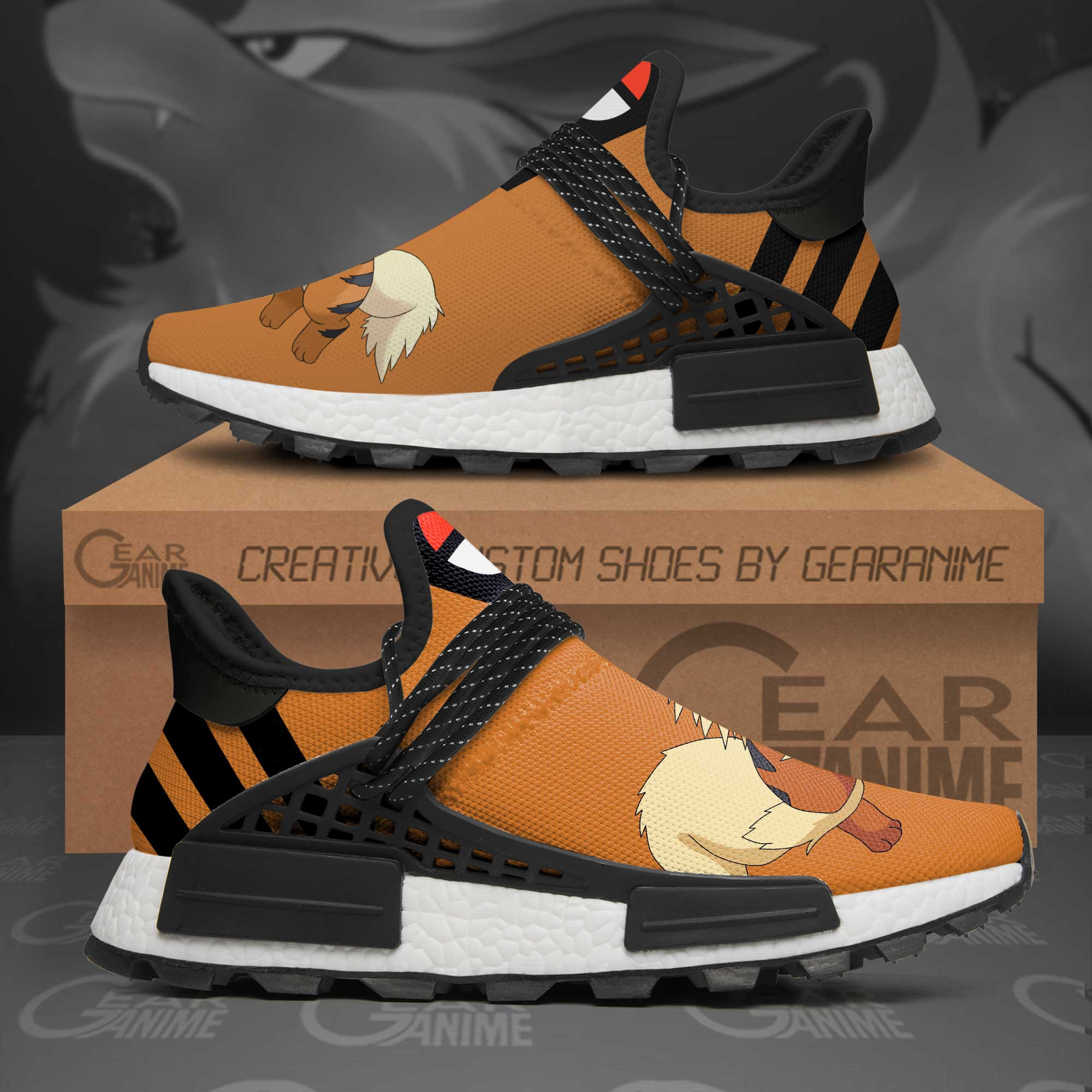 Acarnine Shoes Pokemon Anime Shoes, NMD Shoes