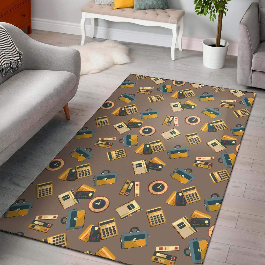Accounting Financial Limited Edition Rectangle Rug