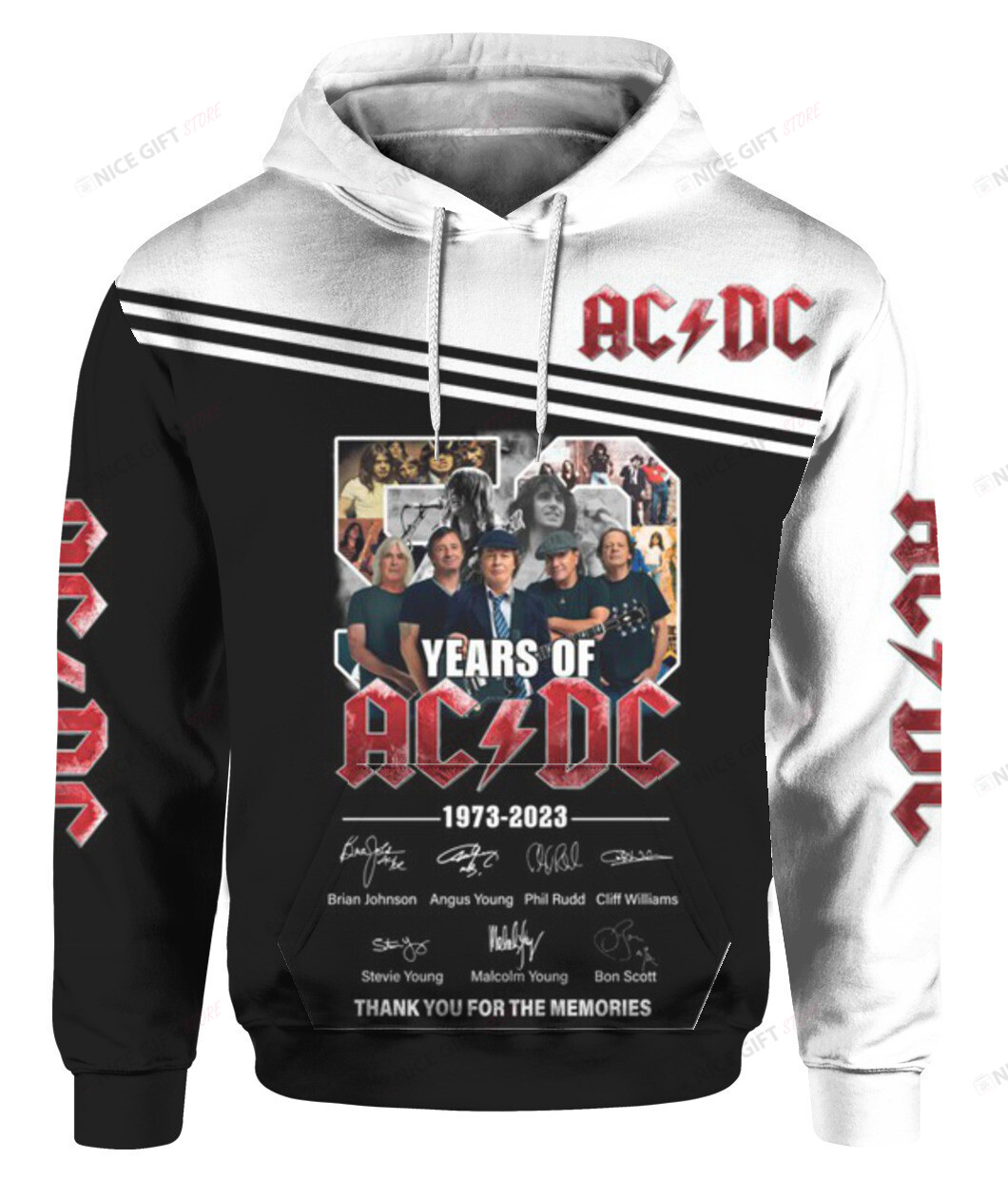 ACDC 3D Hoodie Gift For Fans