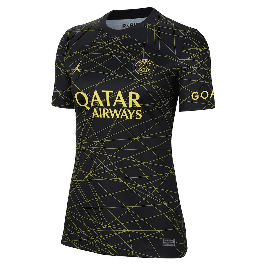 Achraf Hakimi 2 Paris Saint-Germain Women’s 2022/23 Fourth Breathe Stadium Player Soccer Jersey – Black