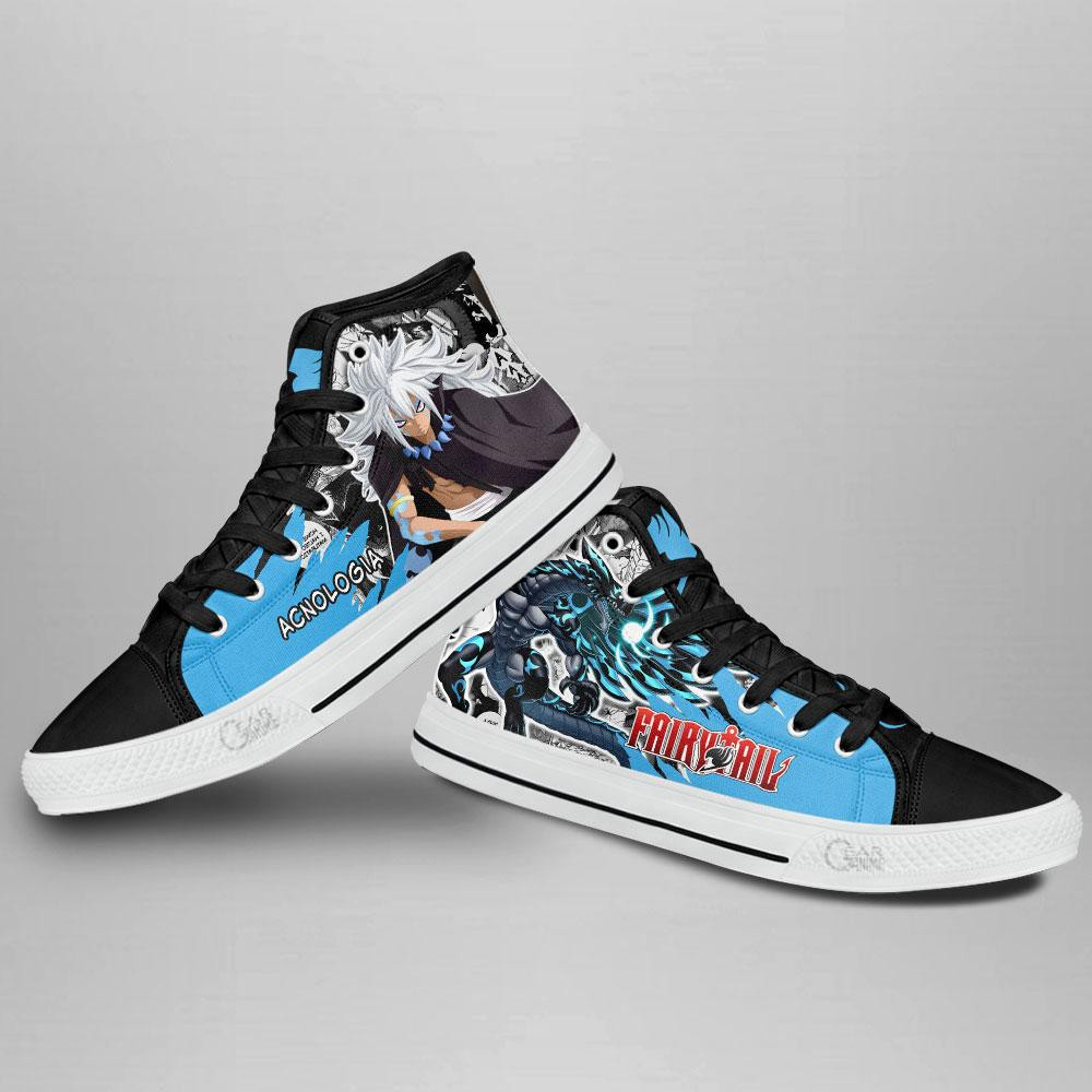 Acnologia High Top Shoes Custom Fairy Tail Anime Sneakers
