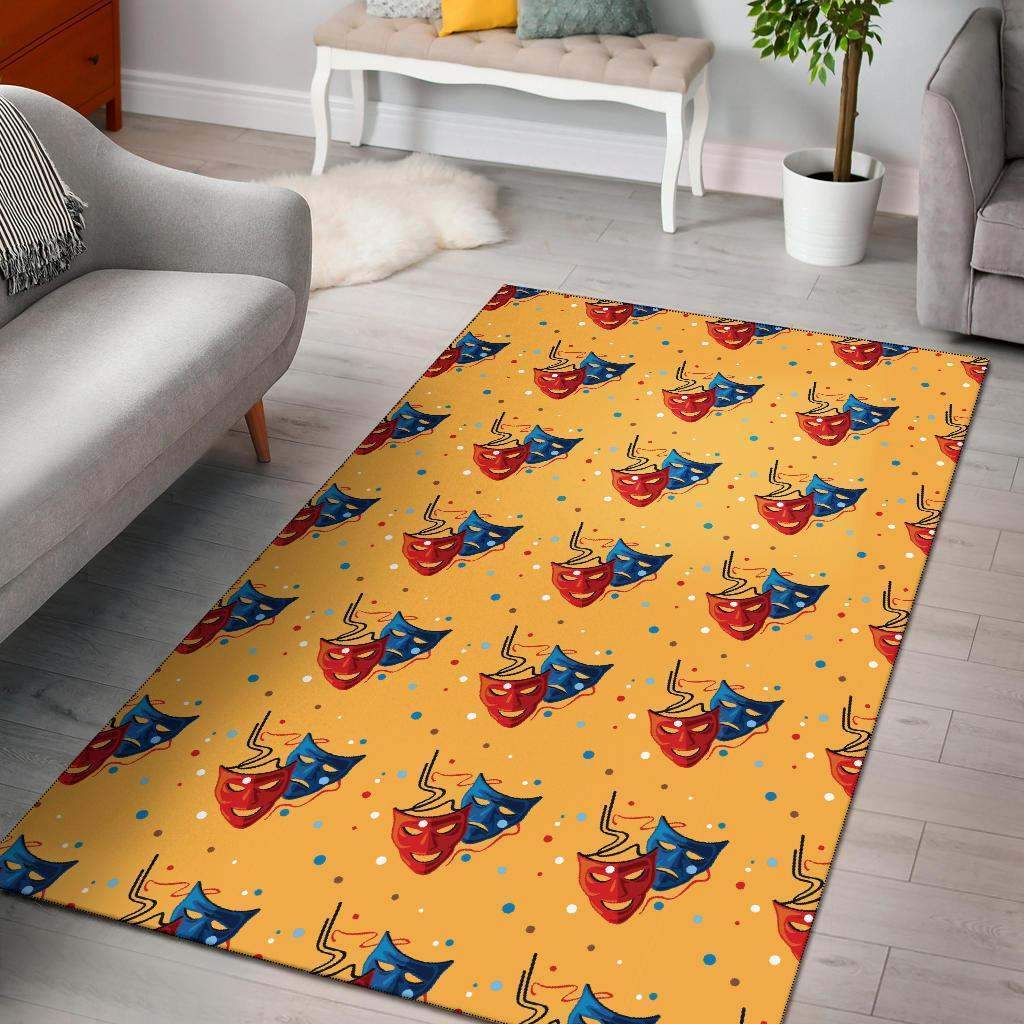 Acting Mask Limited Edition Rectangle Rug