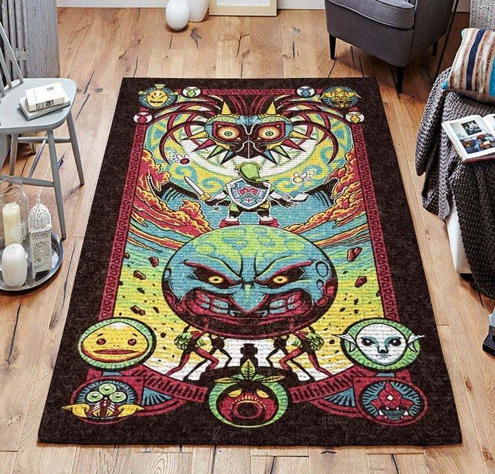 Action-adventure Video Gamethe Legend Of Zelda Area Limited Edition Rectangle Rug