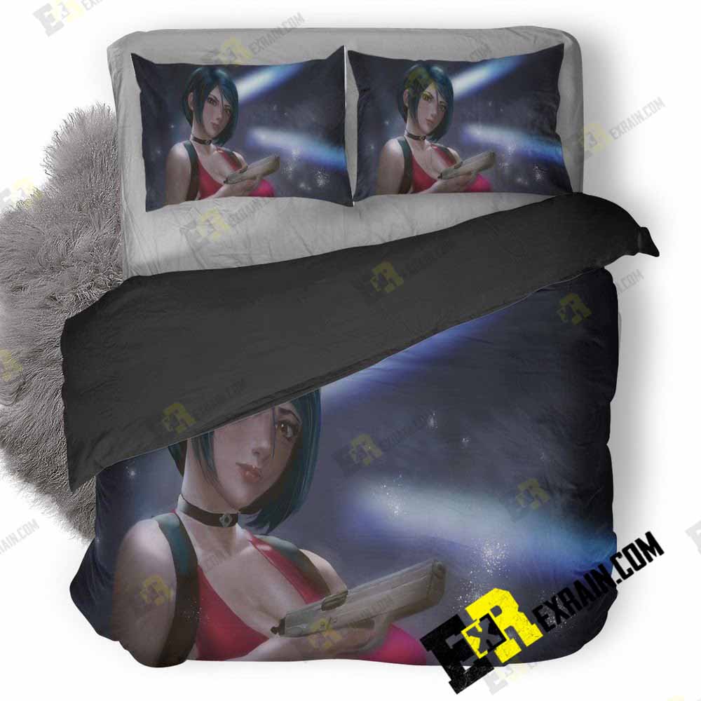Ada Wong Artwork 5H 3D Customized Duvet Cover Bedding Set