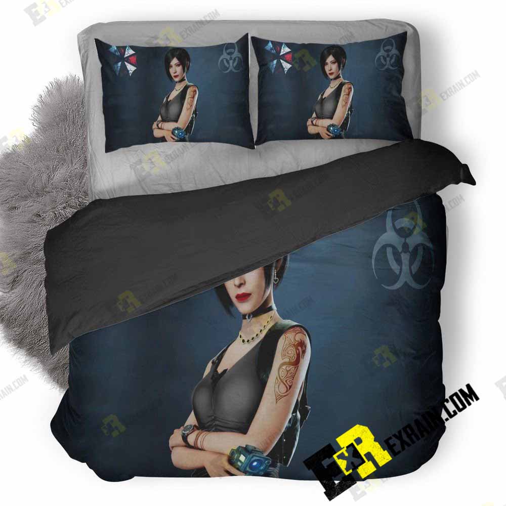 Ada Wong L0 3D Customized Duvet Cover Bedding Set