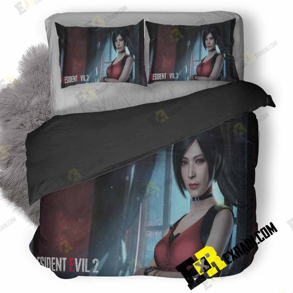 Ada Wong Resident Evil Cl 3D Customized Duvet Cover Bedding Set