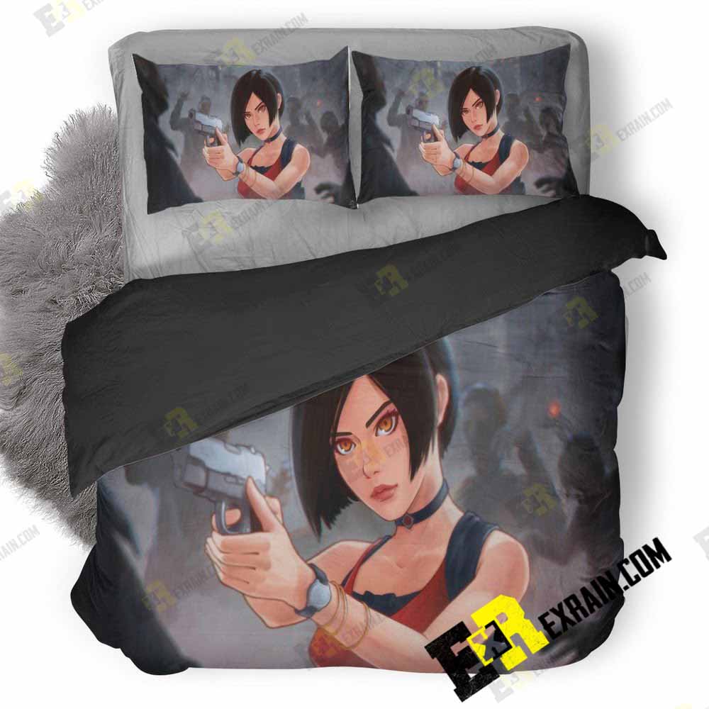 Ada Wong Resident Evil Gs 3D Customized Duvet Cover Bedding Set