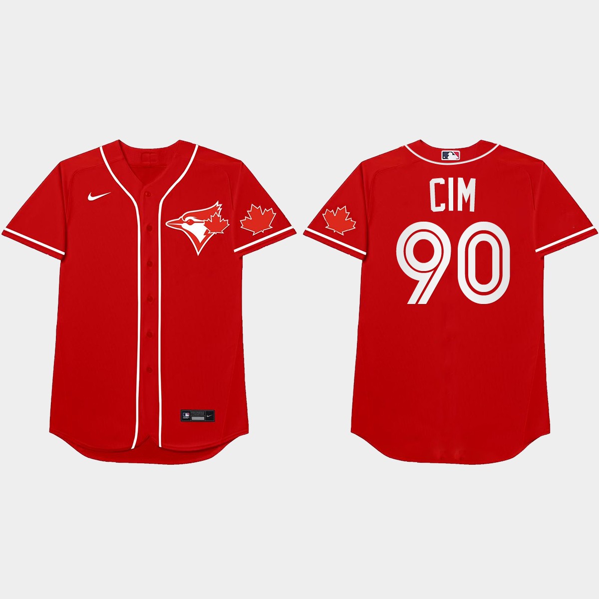 Adam Cimber 2021 Players' Weekend Cim Nickname Jersey - Red