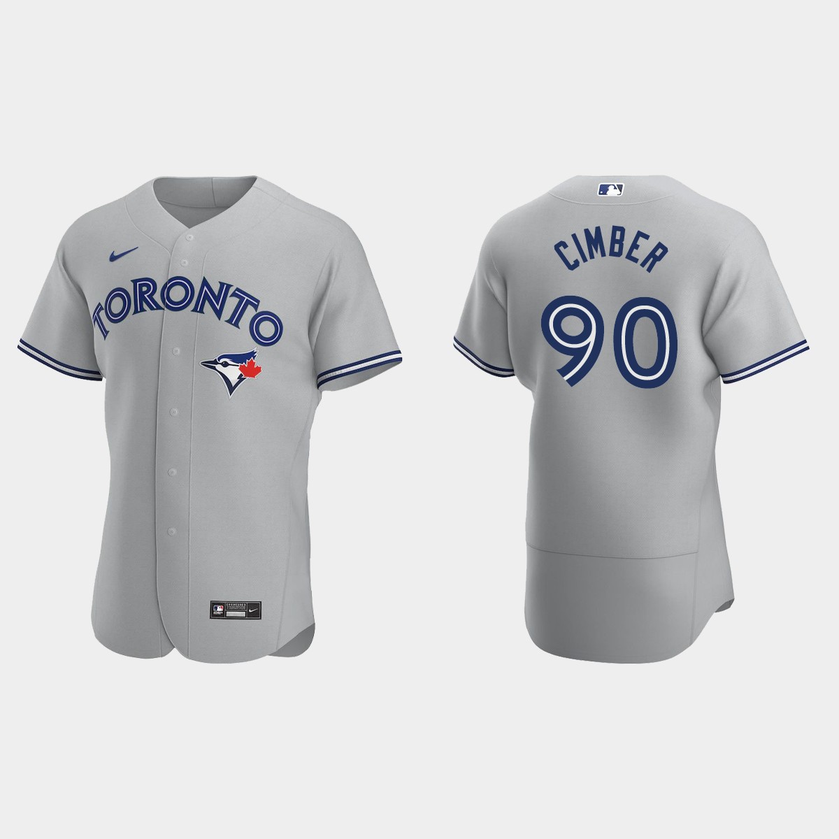 Adam Cimber Toronto Blue Jays Road Jersey – Gray