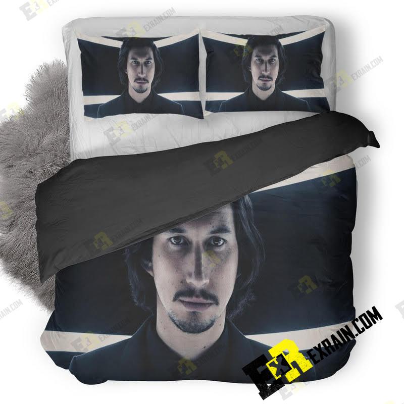 Adam Driver As Kylo Ren In British Vogue On 3D Customized Duvet Cover Bedding Set