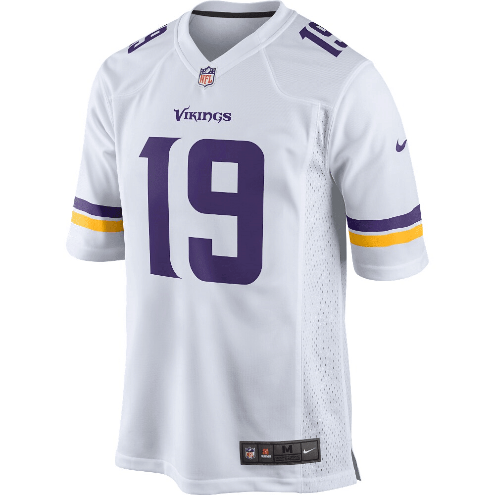 Adam Thielen Minnesota Vikings Game Stitched Jersey – White Stitched Jersey