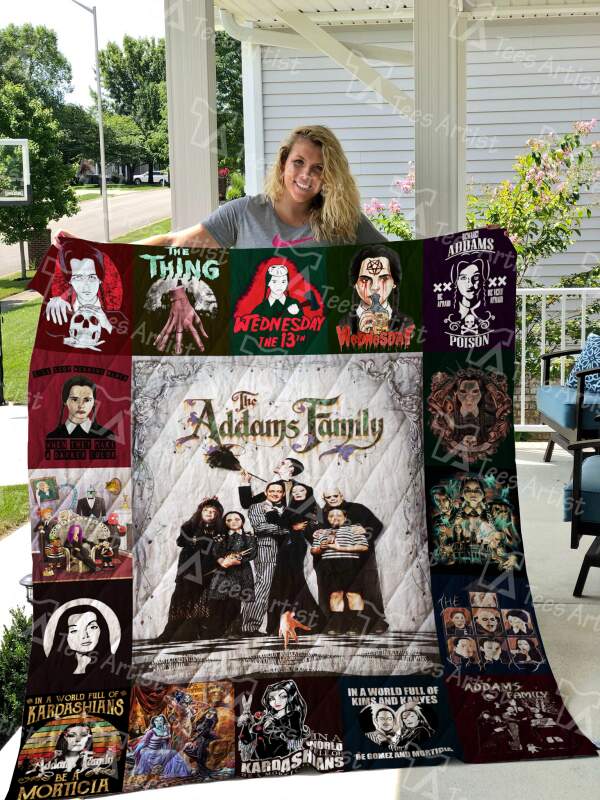 Addams Family 3D Quilt Blanket
