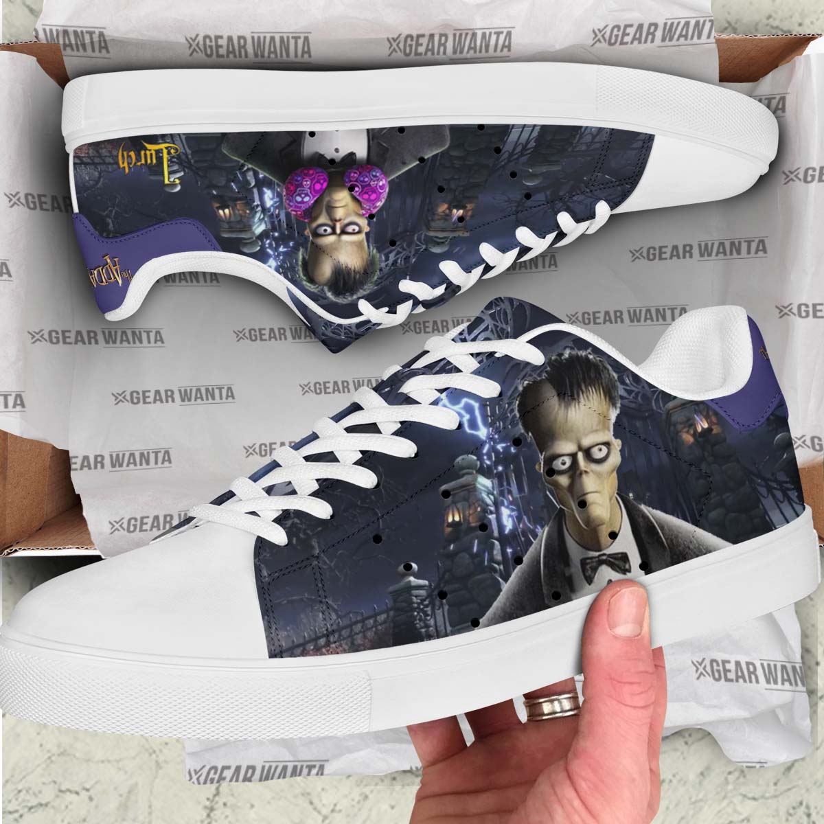Addams Family Lurch Skate Shoes Custom